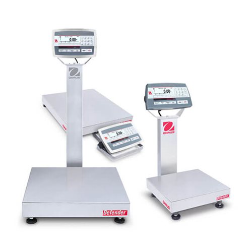 Balance professionnelle industrielle portée 150Kg Defender 3000 Stainless  Steel OHAUS disponible sur Chr Restauration